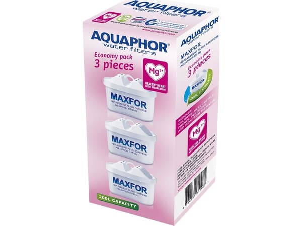 AQUAPHOR Maxfor Plus MG magnesiumpatron 3 stk