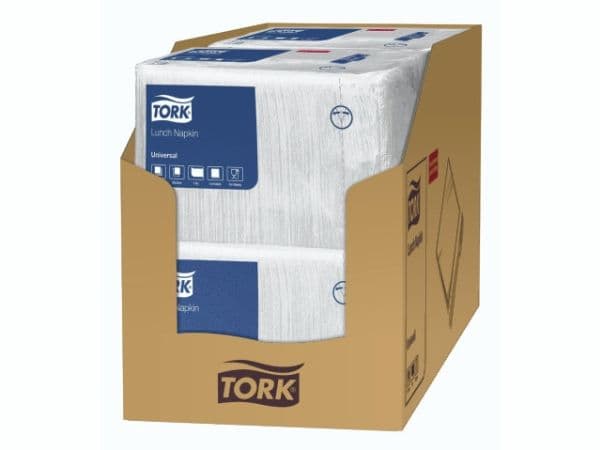 Tork lunchservett, vit