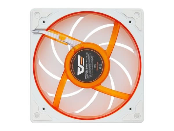 Darkflash DE8 kjølevifte (hvit)