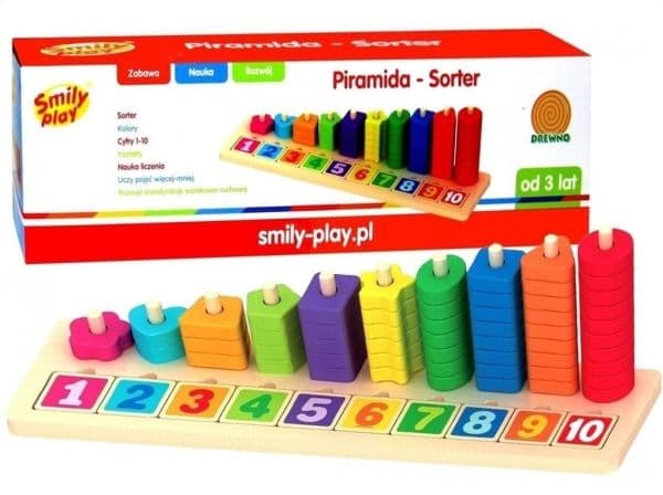 Smily Play pyramid sortering