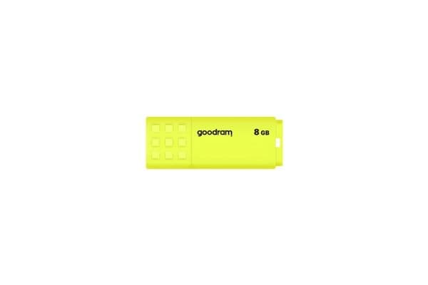 GOODRAM UME2 - USB flash-enhet - 8 GB - USB 2.0 - gul