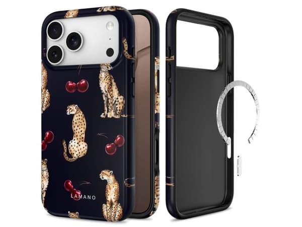 Tech-Protect Lamano MagSafe Case for iPhone 18 Pro Max / 17 Pro Max - Black and Brown