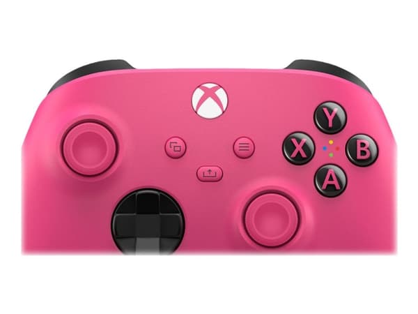 Microsoft Xbox Wireless Controller - Spelkontroll - trådlös - Bluetooth - deep pink - för Microsoft Xbox Series X, Microsoft Xbox Series S, PC, And...