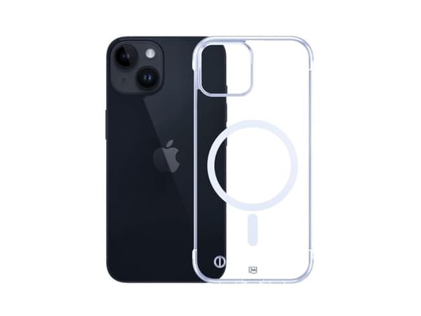3mk Just20g MagCase til iPhone 13 - transparent
