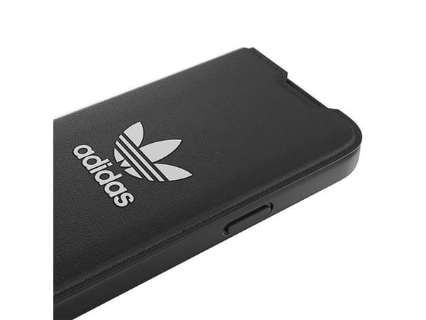 Adidas OR Booklet Case BASIC iPhone 14 Pro 6,1" svart hvit/sort hvit 50182