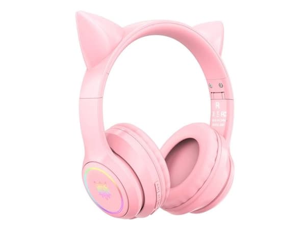 ONIKUMA B90 rosa gamingheadset (over-ear)
