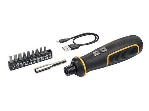 Bitsskruetrækker 3,6V 2000mAh m/9 bits