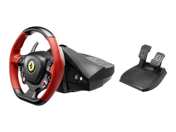 [OUTLET] - Thrustmaster Ferrari 458 Spider - Rat og pedalsæt - kabling - for Microsoft Xbox One