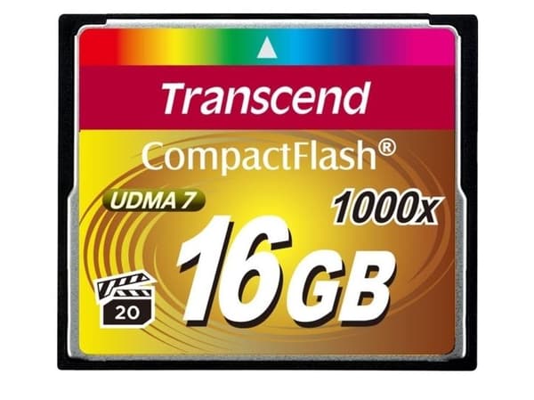 Transcend Ultimate - Flash-minneskort - 16 GB - 1000x - CompactFlash