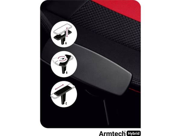Gamingstol Diablo X-Player 2.0 Gamingstol Normal, Sort-rød