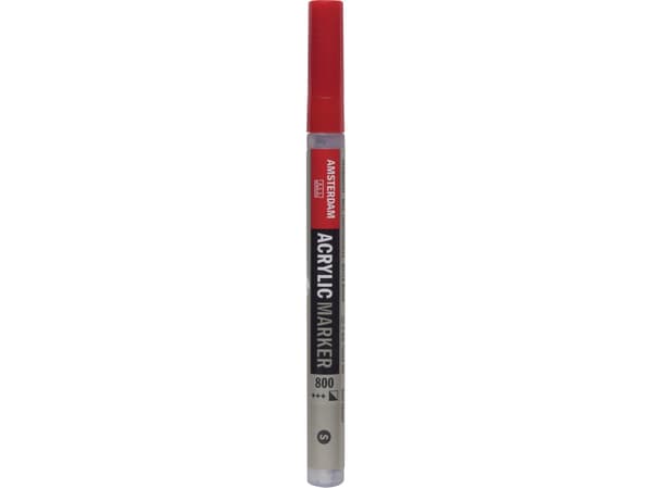 Amsterdam Acrylic Marker 2 mm Silver 800