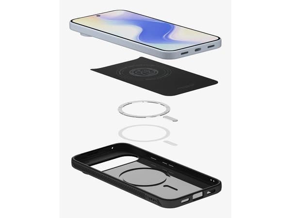 Spigen ACS09695, Skydd, Google, Google - Pixel 10 Pro Google - Pixel 10, 16 cm (6,3"), Sort