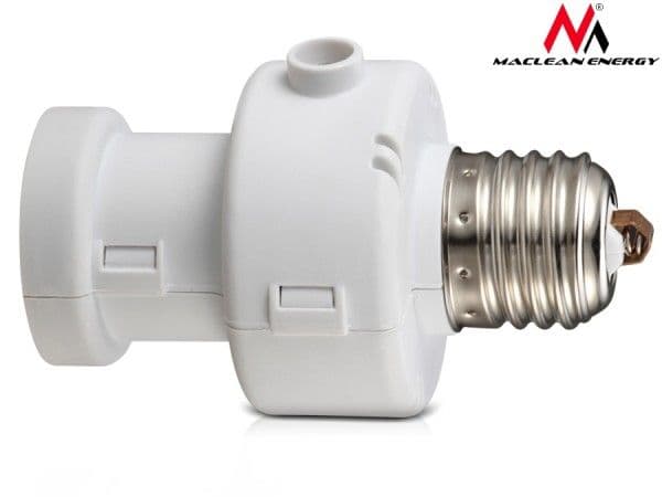 Maclean MCE21W E27 100W hehkulamppukannatin