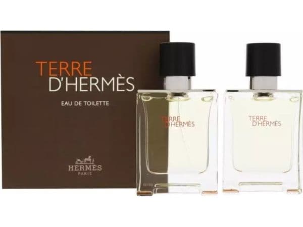 Hermes Terre D'Hermes Eau De Toilette Set - 50ml + 50ml