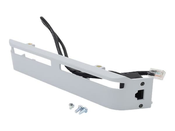 Ergotron StyleView Ethernet Side Cover - Monteringskomponent (sidopanel) - för platt panelvagn - ljusgrå