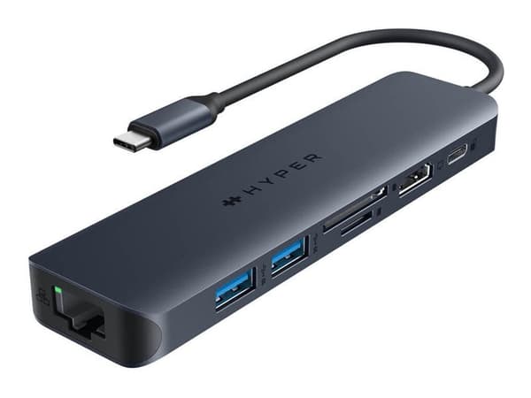 HyperDrive Next - Dockningsstation - USB-C 3.2 Gen 2 / Thunderbolt 3 / Thunderbolt 4 - HDMI