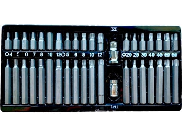 AWTOOLS BITSIT KUUSIOKOLO / TORX / SPLINE-SARJA 40 OSAA BL