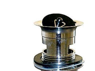 Bottenventil 1 1/4 med propp och överlopp