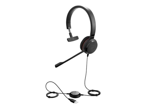 Jabra Evolve 20SE MS - Hodesett - on-ear - kablet - USB-C