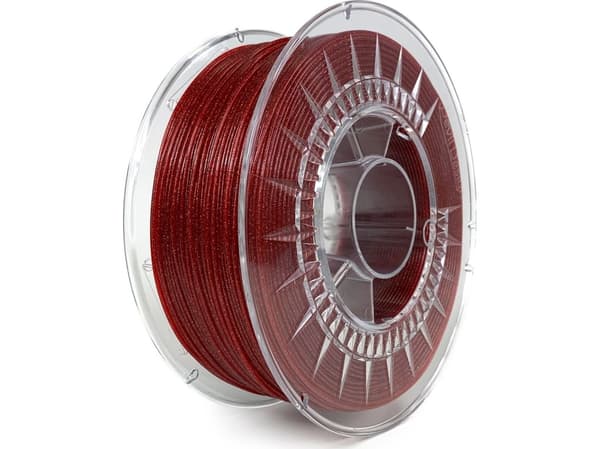 Devil Design 3D-muovit Devil Design PLA 1.75mm 1kg - Galaxy Raudona