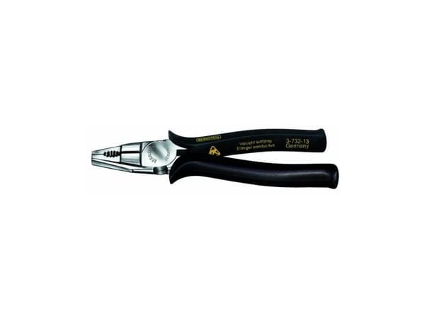 BERNSTEIN Tools for Electronics 3-732-13 ESD kombinasjonstang 165 mm