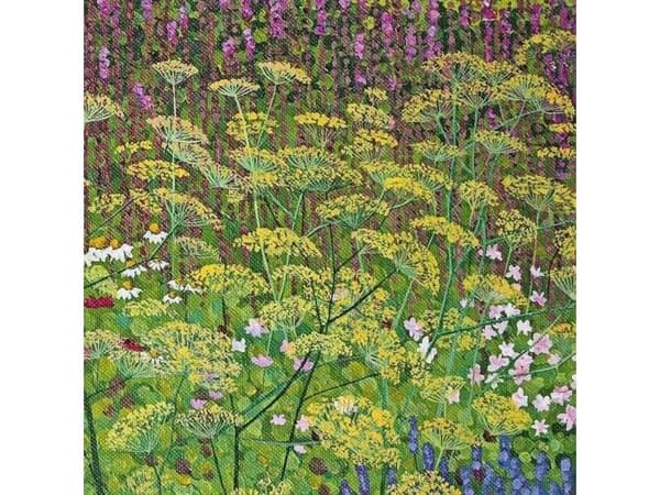 Susan Entwistle Ticket with fennel envelope