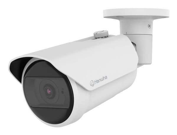 Hanwha QNO-C8013R, IP-säkerhetskamera, Utomhus, Kabel, 120 dB, Innertak/vägg, Vit