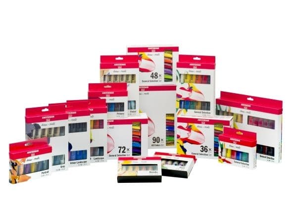 Amsterdam Standard Series Acrylics General Selection Set 6 × 20 ml