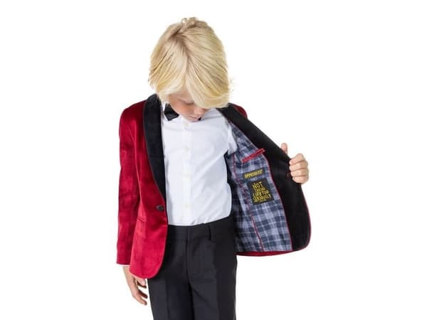 OppoSuits bordeaux kavaj, pojke