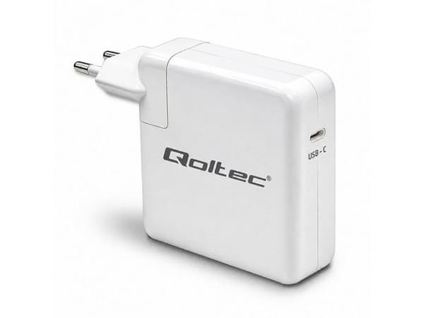 Qoltec 96W USB-C 3.0 strømlader 5-20V 3-4.8A