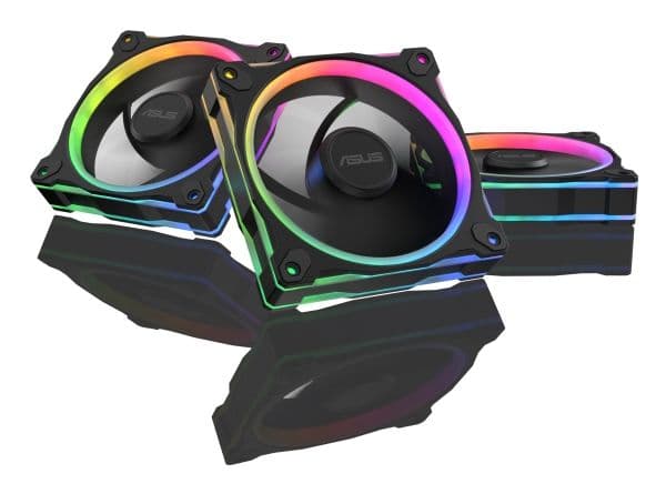 ASUS PRIME MR120 FLÄKT ARGB REVERSE SVART 3IN1