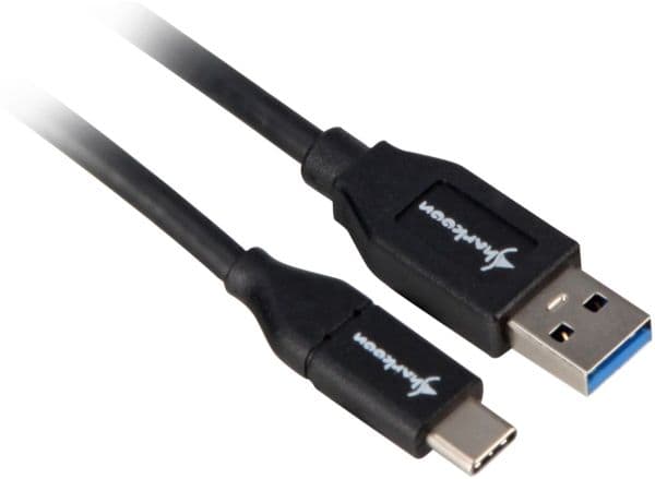 USB 3.2 Gen 2-kabel, USB-A-hann > USB-C-hann