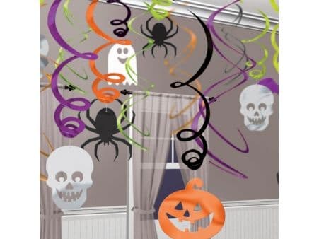 Amscan 679468-55, Halloween, papper, Multifärg, 610 mm, 30 styck