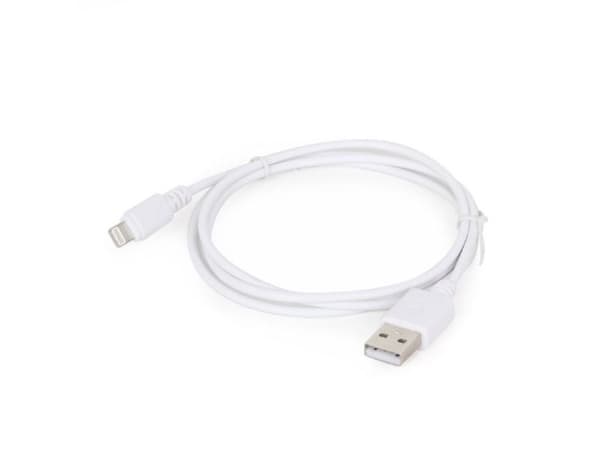 Cablexpert - Lightning-kabel - USB hann til Lightning hann - 1 m - skjermet - hvit