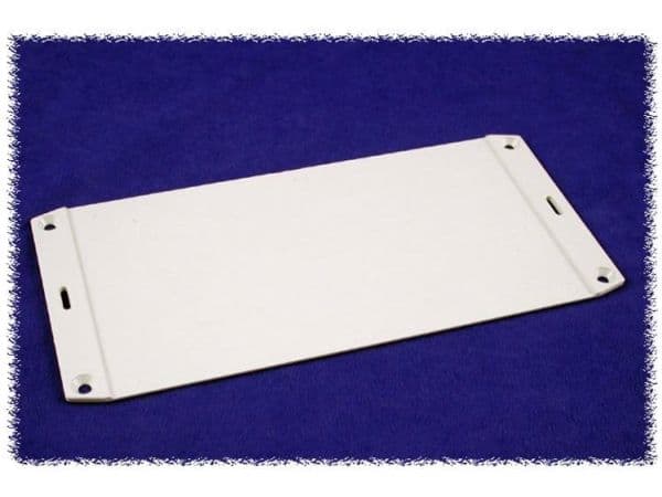 Hammond Electronics 1591FAGY flensplate ABS grå 125 x 47 mm 1 stk