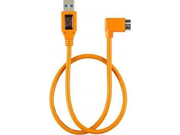 USB-kabel Tether Tools USB 3.0 till USB 3.0 Micro-B-adapter pigtail 50 cm