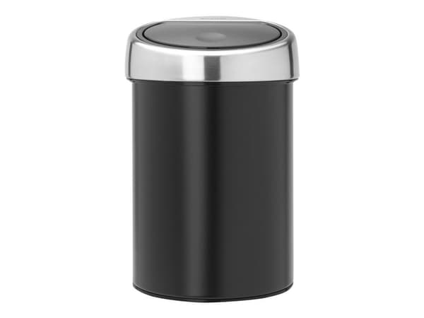 Brabantia Touch Bin - Soptunna - trycklock - 3 L - mattsvart