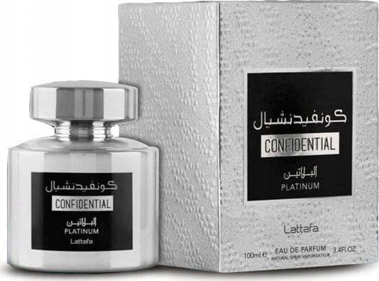 Lattafa Confidential Platinum edp 100ml