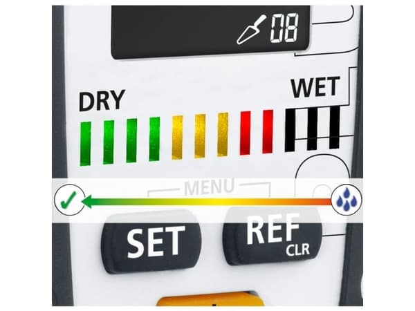 Laserliner DampMaster Allround Set, Træ, Digital, Sort, Hvid, 3 - 103,6%, 1%, 2 - 171,2