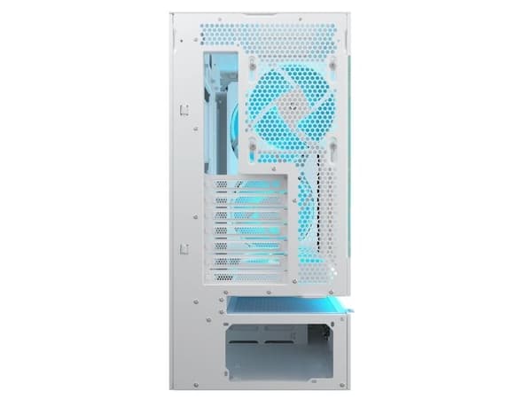 COUGAR Midi-Tower CFV235 Vision ARGB LCD-display mesh hvit (CGR-2DA4W-MV)