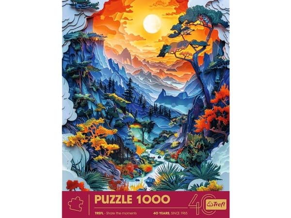 Trefl 40045, 1000 stykker, Landskap
