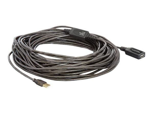 Delock USB Cable - USB-forlengelseskabel - USB (hann) til USB (hunn) - USB 2.0 - 20 m
