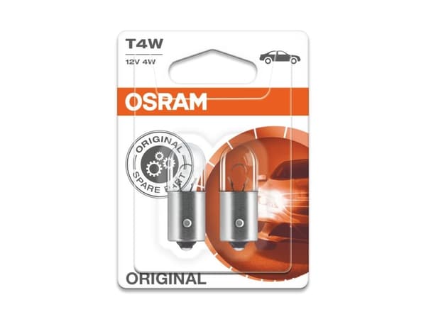 Osram-lamput Am T4w 12V 2X4w Ba9s