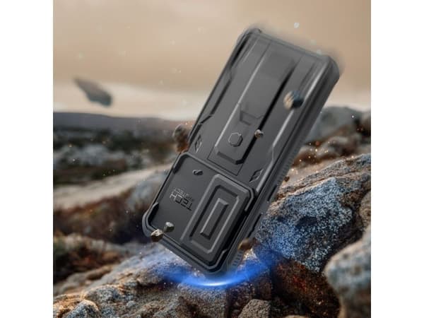 Tech-Protect Kevlar Cam+ Case for Samsung Galaxy S26 - Black