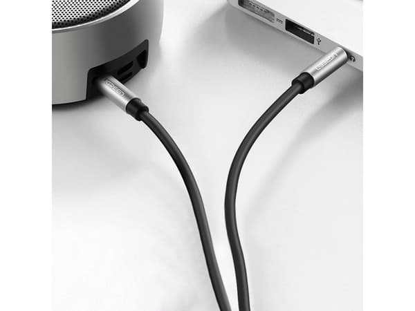 Ugreen 10736, 3.5mm, Hankjønn, 3.5mm, Hankjønn, 3 m, Sort