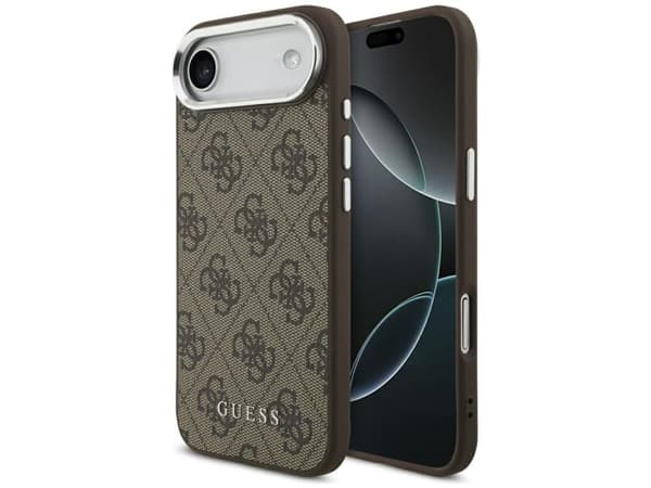 Case Guess 4G Classic Logo MagSafe for iPhone Air brown