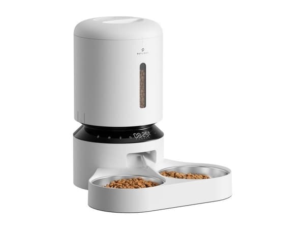 Petlibro Granary foderautomat med dubbel skål 5L (vit)