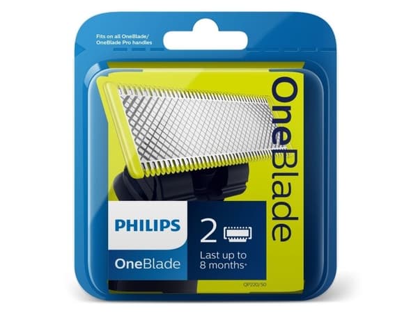 Philips OneBlade QP220 - Klinge - til trimmer (pakke med 2)