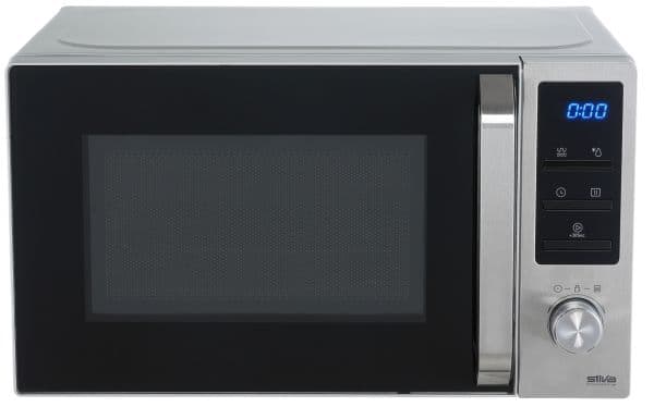 MWG-E 20.8 mikrobølgeovn med grill i rustfritt stål