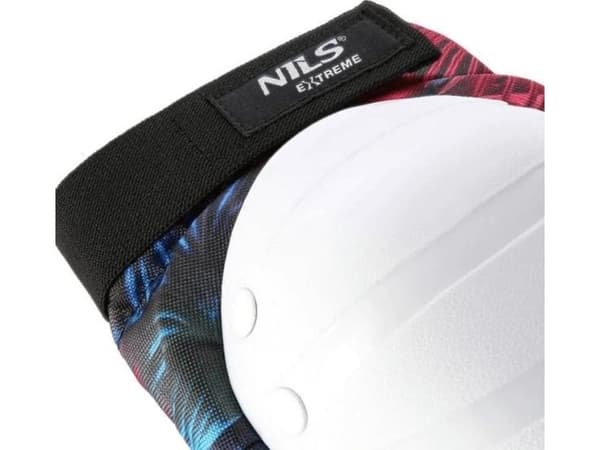 Nils Extreme H734 HVIT str. M sett med beskyttelse